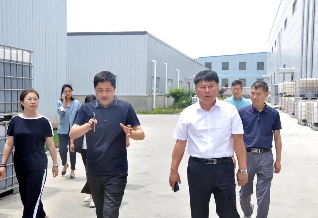 萊西市市委常委政法書記李春雷到信諾邦調研
